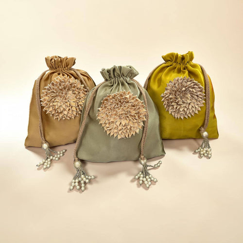 GOTA FLOWER POTLI