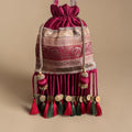 Banarasi Royale Potli (Maroon)