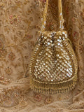 Golden Silver Grace Potli