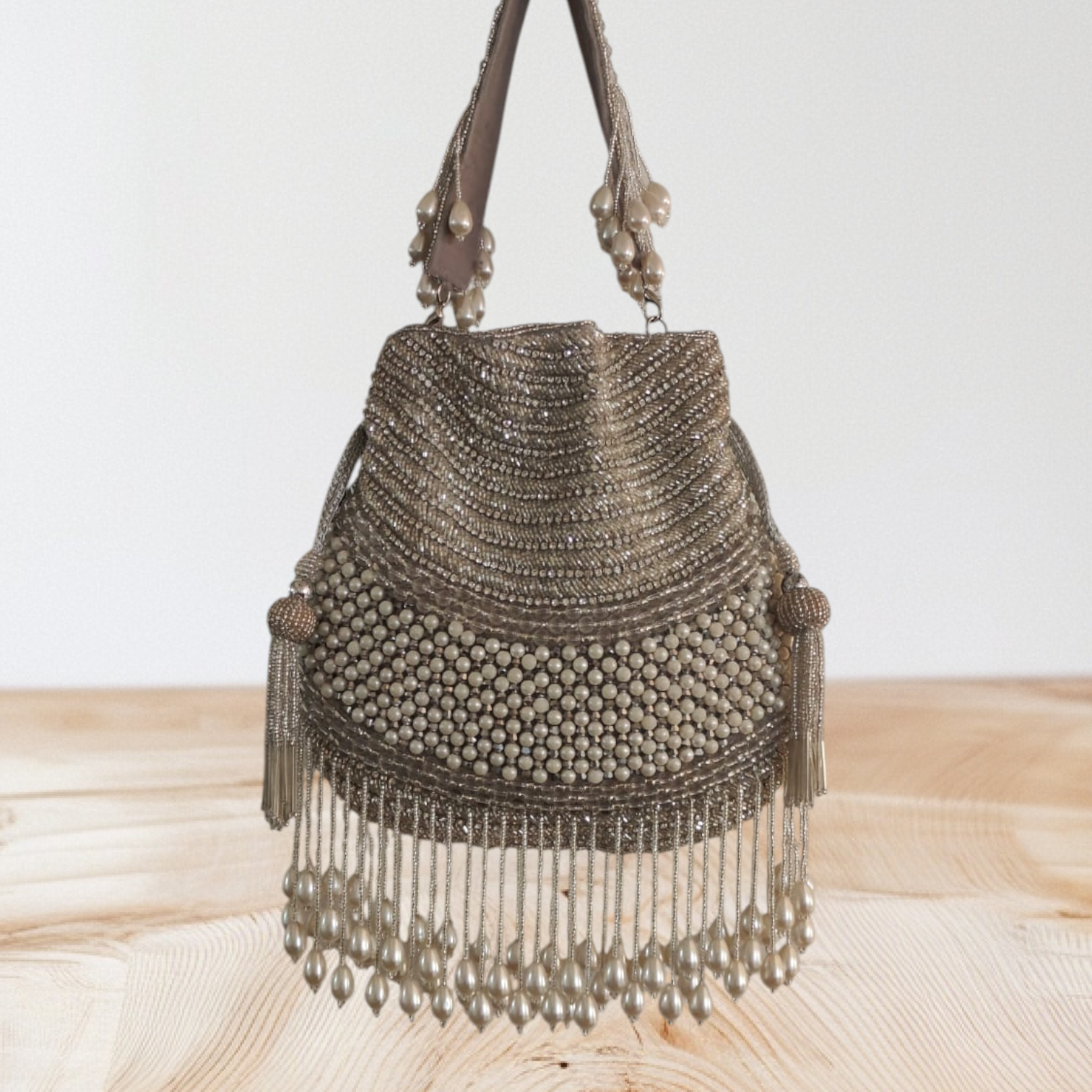 Silver Sawan Potli